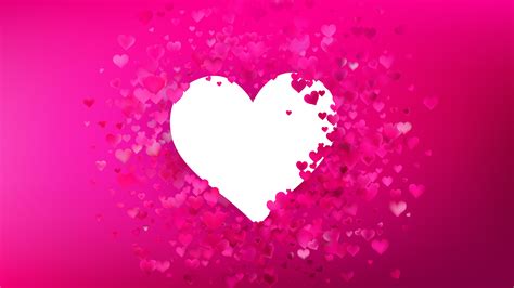 Free Hot Pink Valentine Background