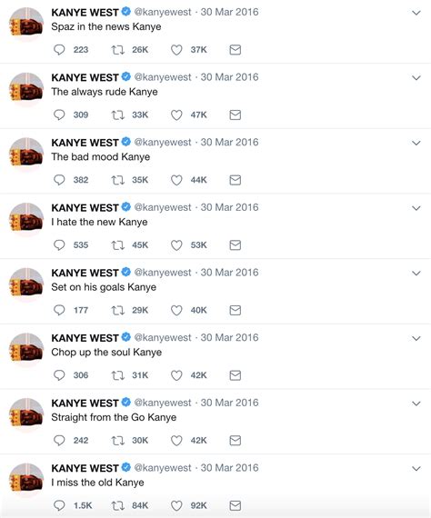 We Saved Some Classic Kanye West Tweets Before He Just Deleted Them Forever