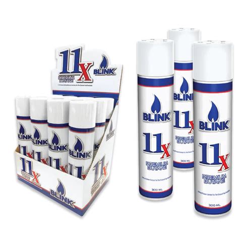 Butane Blink 11x 300ml 12ct Box Adyah Wholesale