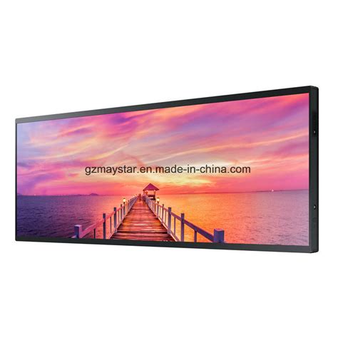 Inch Stretched Lcd Display Monitor Hdmi Input Ultra Wide Bar Media