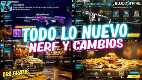 BLOOD STRIKE COMO CONSEGUIR ORO GRATIS NUEVA ACTUALIZACION Y TODOS