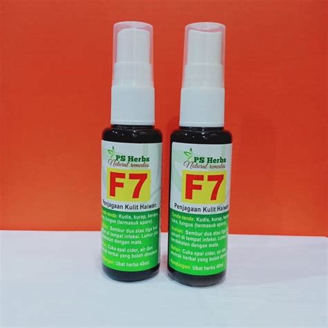 Spray F7 Cream S3 Serbuk Fp1 Ps Herbs For Cats Kucing Sporokudis