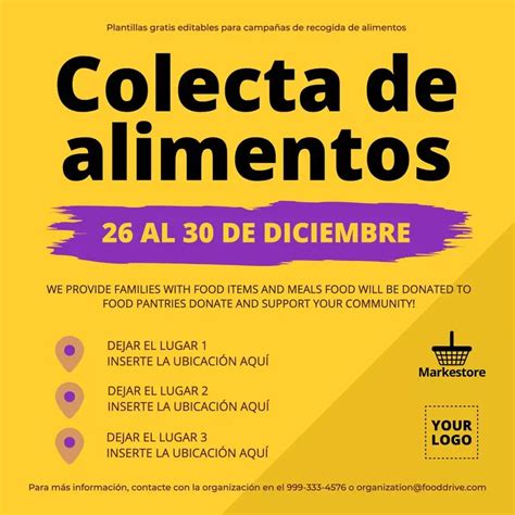 Crea carteles para Campañas Solidarias