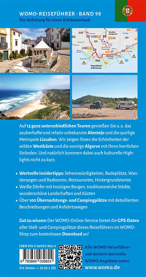 Reisef Hrer Portugal S Den Womo Verlag