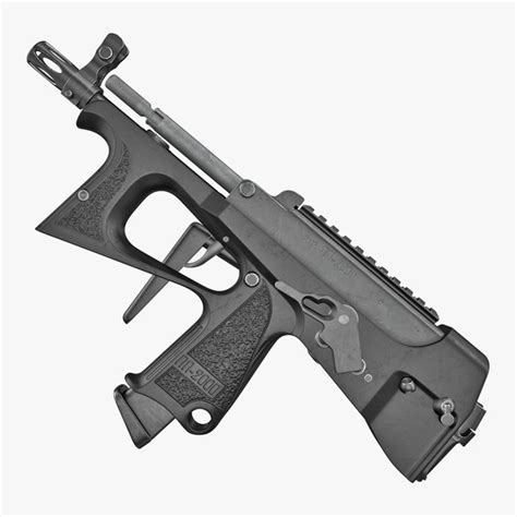 Submachine Gun Pp 91 Kedr 3d Model Turbosquid 1163843