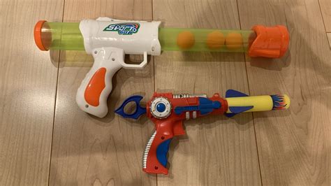 Nerf War Nerf Rocket Shooter And Air Pump Youtube