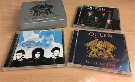 Queen Greatest Hits I Ii And Iii The Platinum Collection Cd Remastered