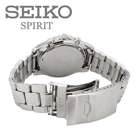 Seiko Spirit Chronograph Sbt Wr M Japanese Domestic Model Ebay