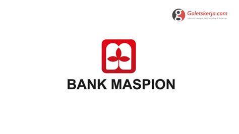 Lowongan Kerja Pt Bank Maspion Indonesia Tbk Goletskerja