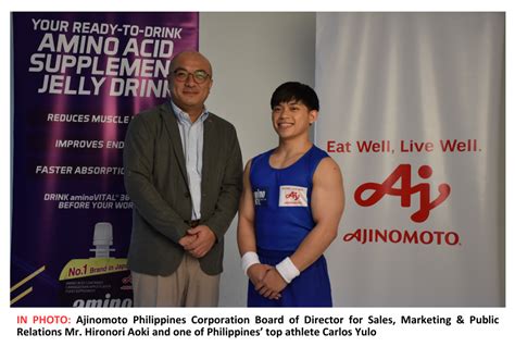 Nourishing The Dream Ajinomoto Philippines Corporation Supports Carlos