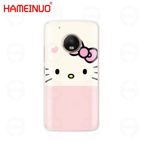 Hameinuo Fashionable Hello Kitty Case Phone Cover For Motorola Moto X4