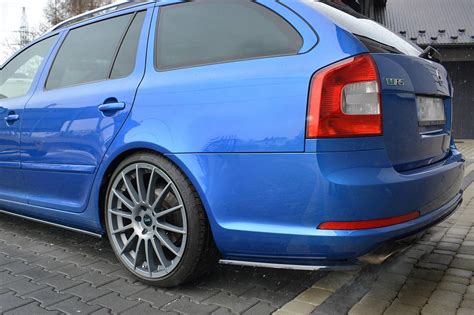 Spoiler zadního nárazníku Škoda Octavia II RS kombi Spoilercentrum