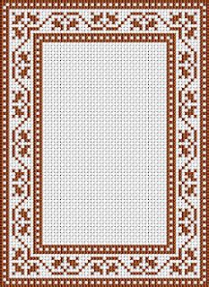 Free Cross Stitch Patterns : More free cross stitch borders for beginners