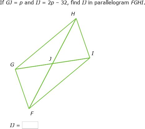 IXL Properties Of Parallelograms Grade 10 Maths Practice