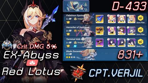 Honkai Impact Ex Abyss Red Lotus False God Otto Pts D