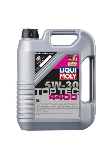 Liqui Moly Top Tec 4400 5w 30 Motor Yağı 5 L Fiyatları Ve Özellikleri