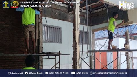 Renovasi Aula Dalam Rutan Gresik Meningkatkan Kualitas Layanan