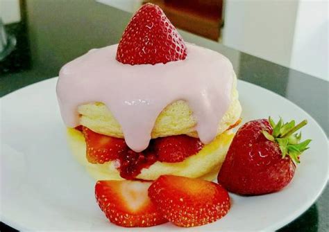 Strawberry Souffle Pancake Recipe Pancake Panda