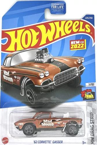 Hot Wheels Gasser Corvette 62 Tira De Arrastre Hw 7 1 Envío gratis