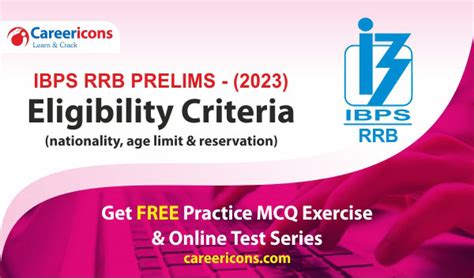 Ibps Rrb Eligibility Criteria Age Limit Reservation