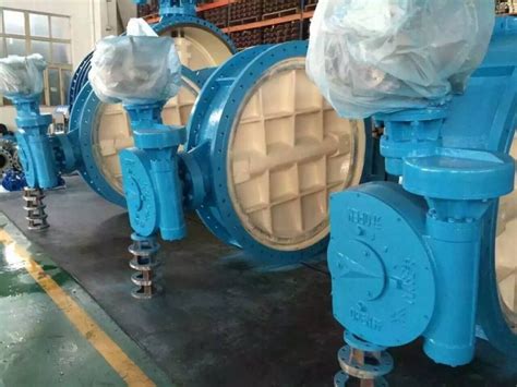 DN700 Industrial Butterfly Valve WCB Double Eccentric Butterfly Valve