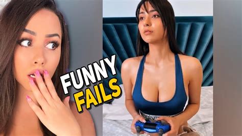 Try Not To Laugh Watching Funny Fails Videos Bunnymon Reacts