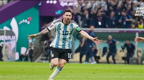 Argentina Kalahkan Meksiko Lionel Messi Jaga Peluang Lolos Besar