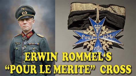 ORIGINAL Erwin Rommel s POUR LE MÉRITE YouTube