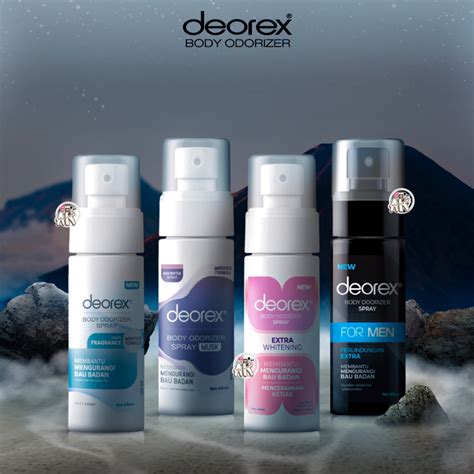 Jual DEOREX BODY ODORIZER SPRAY 60ML SERIES FOR MEN MUSK EXTRA