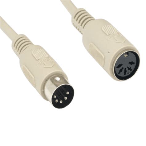 Buy 6′ 5 Pin Din Male To Female Extension Cable Online Pctrust Computer Sales And Service In