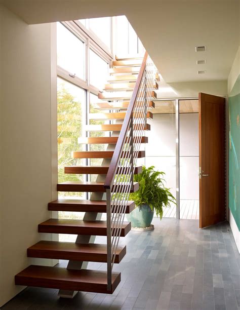 Surfside Eric Piasecki Modern Staircase Railing Wood Railings For