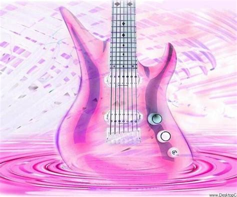 pink guitar wallpapers  phones