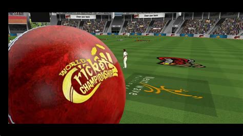 India Vs Zimbabwe Test Match World Cricket Championship Cricket