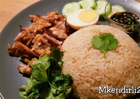 Resep Hainanese Chicken Rice Nasi Hainan Oleh Mutiara Kendirli Cookpad