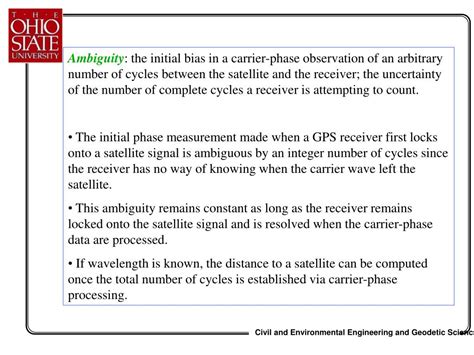 Ppt Part Iv Types Of Gps Observable And Methods Of Their Processing Powerpoint Presentation