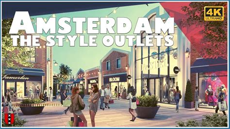 Walking Tour At Amsterdam The Style Outlets Amsterdam Shopping 4k