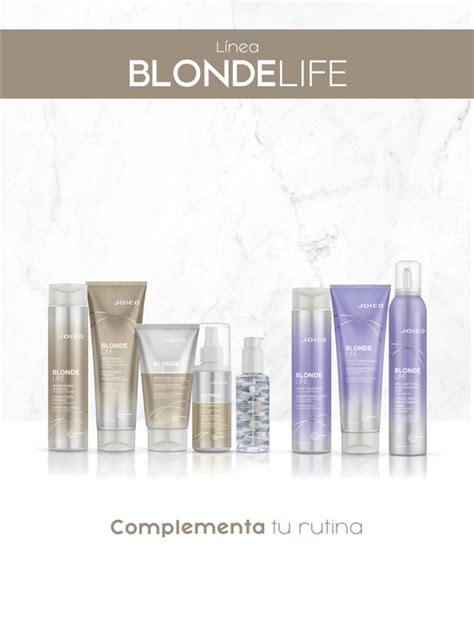 Ripley Set Capilar Joico Shampoo Ml Acondicionador Blonde Life L