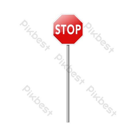 Red Stop Sign PNG Images | PSD Free Download - Pikbest