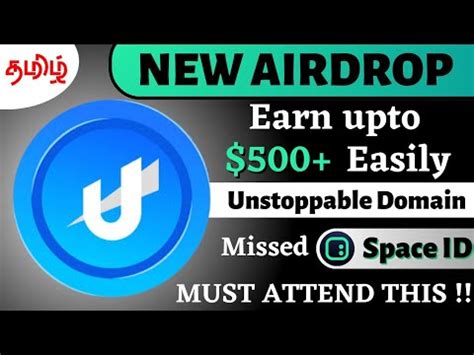 New Upcoming Airdrop Unstoppable Domain Earn Upto Easily