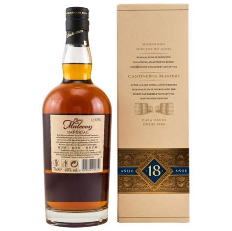 Malecon 18 Jahre jetzt hier günstig im onlineshop bestellen Whisky