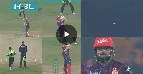 Psl Watch Shadab Khan Dispatch Haris Rauf With Two Effortless