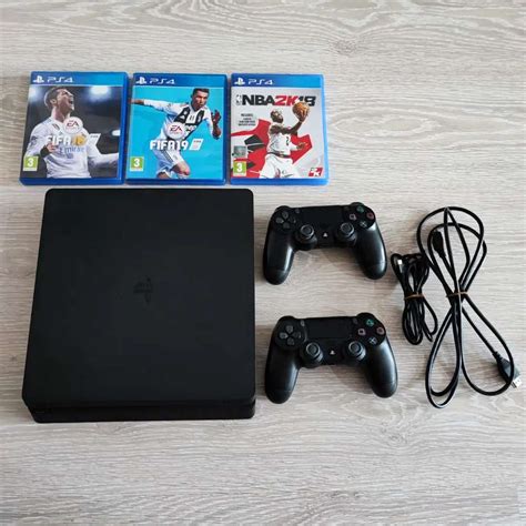 Ps4 Slim 1 TB Çift Kol Oyun ve Oyun Konsolları 1669262411