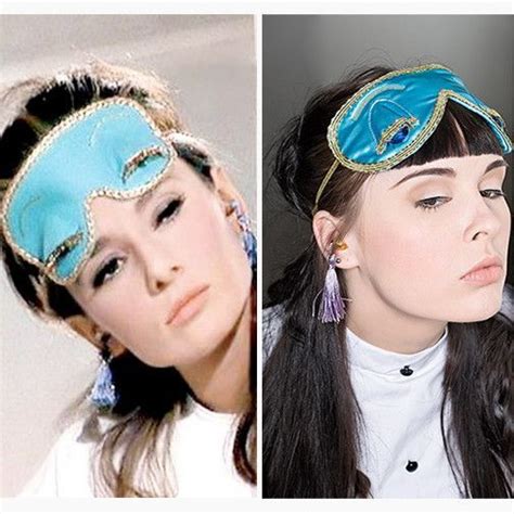 Movie Breakfast At Tiffanys Holly Golightly Eye Patch Earplugs With