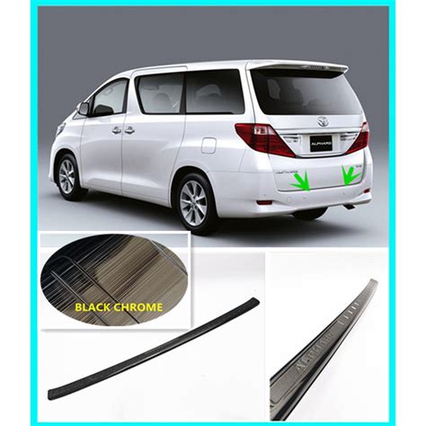 Toyota Alphard Anh Rear Bumper Guard Trunk Protector