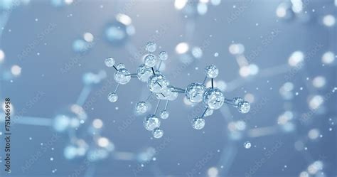 Vid O Stock Terpinen Ol Rotating D Model Of Isomer Of Terpineol