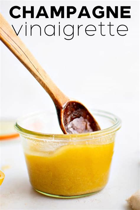 Champagne Vinaigrette Recipe - The Forked Spoon