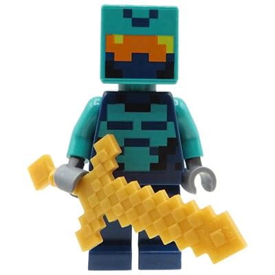 Lego Minecraft Figurka Bohater Netheru Extra Extra Bricks