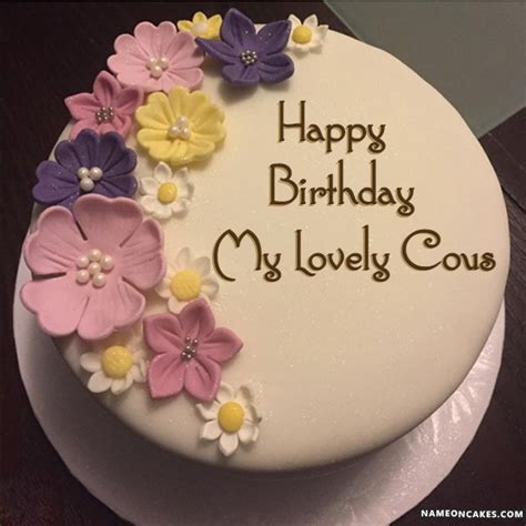 Happy Birthday My Lovely Cousin Cake Images