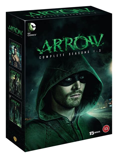 Arrow Kausi 1 3 DVD Gigantti Verkkokauppa