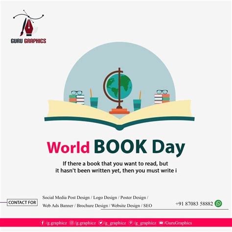 World Book Day Creative Ads Brochure Design Banner Ads Creative Ads